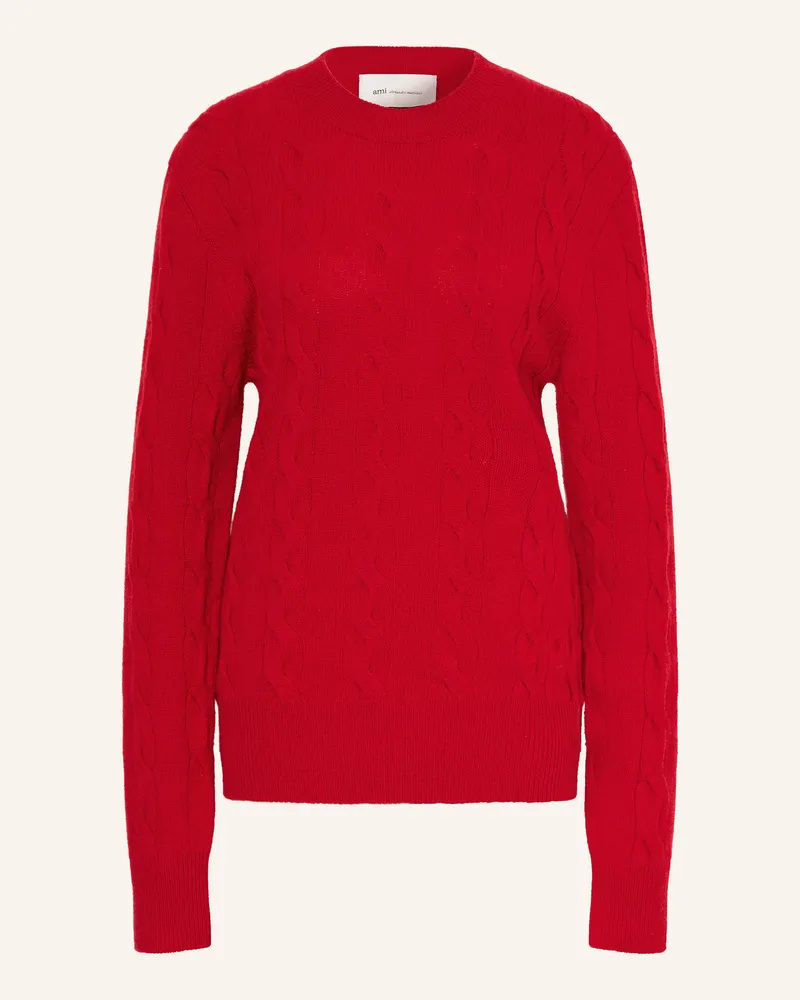 AMI Paris Pullover rot Rot