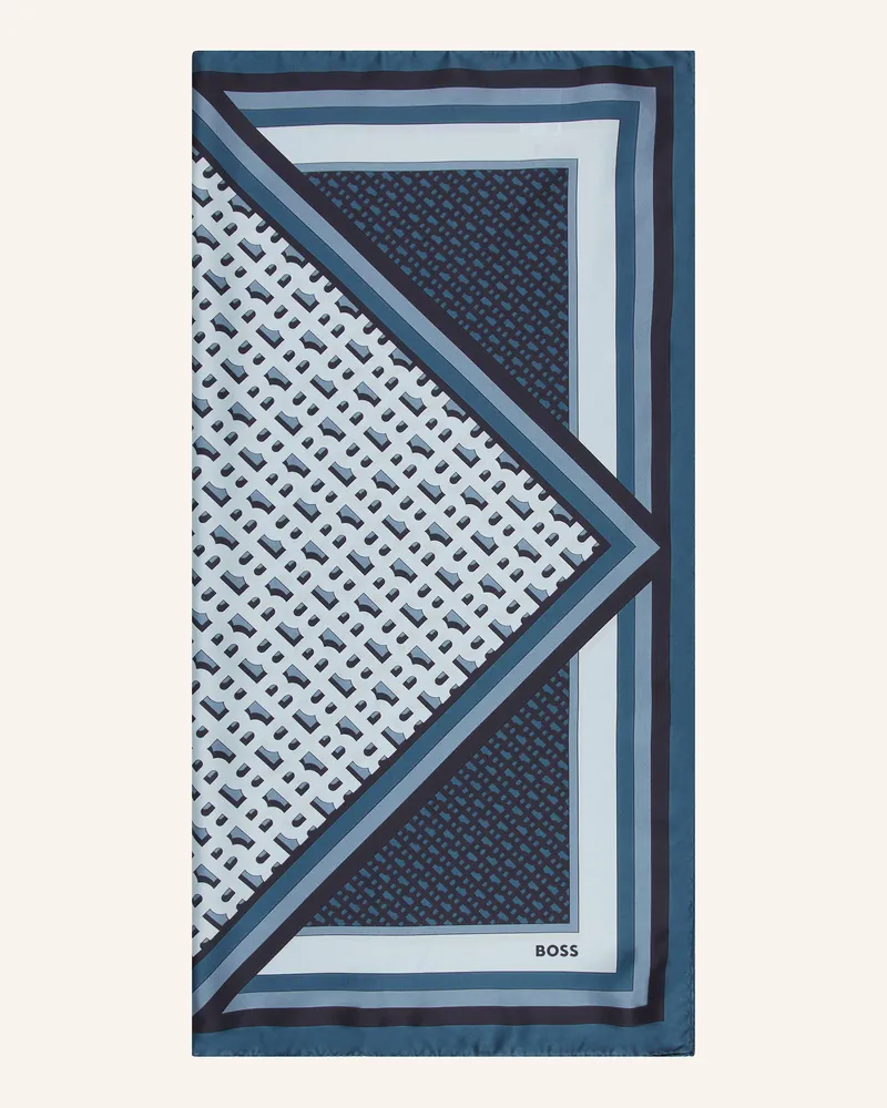 HUGO BOSS Seidentuch LAINY Dunkelblau