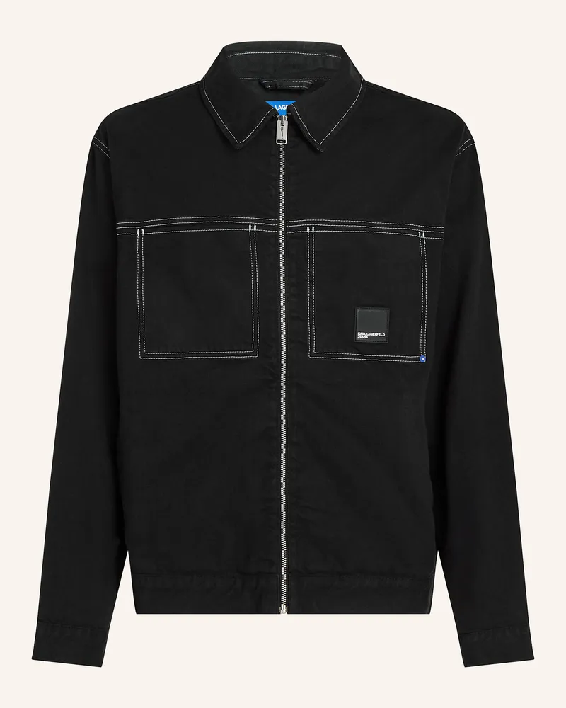 Karl Lagerfeld Jacke Schwarz