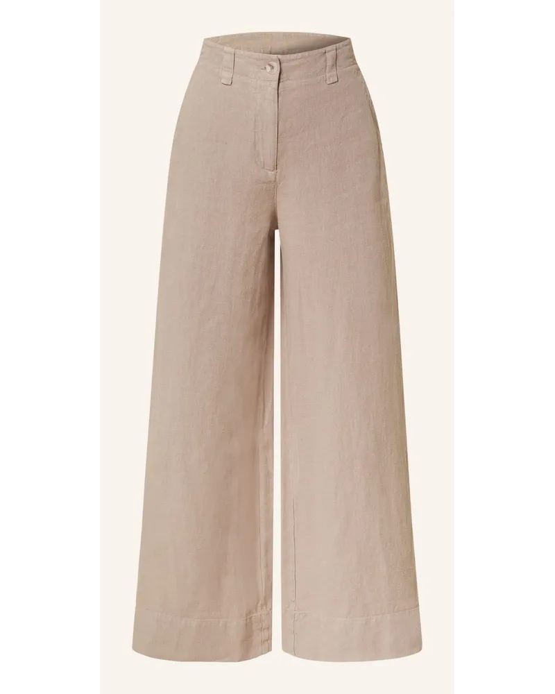 Reiss Leinenhose DEMI Braun