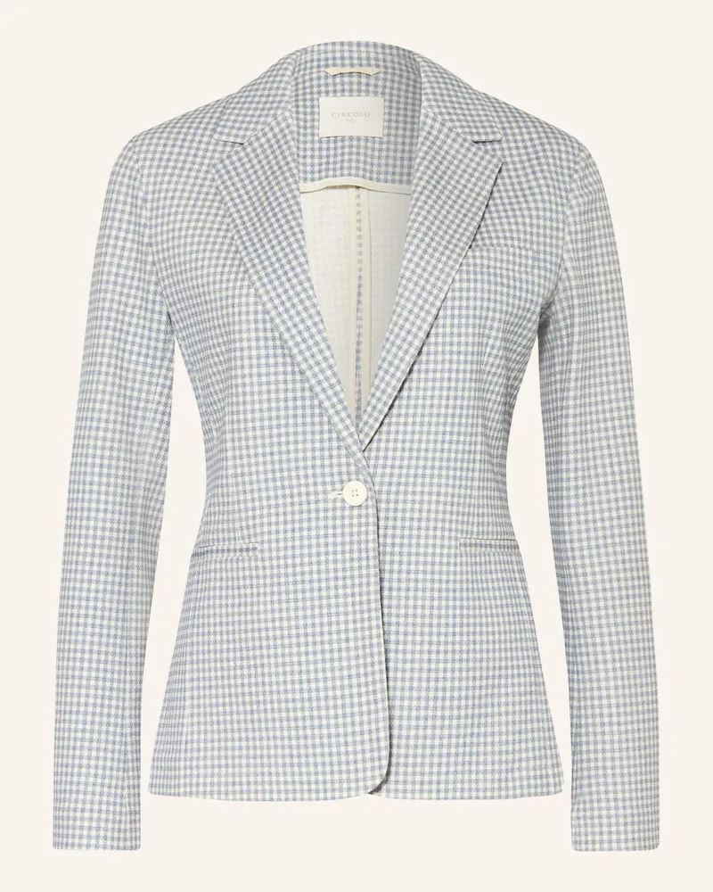 CIRCOLO 1901 Blazer Vichy blau Dunkelblau