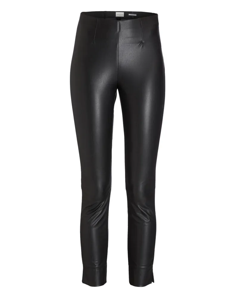 SEDUCTIVE  7/8-Hose Sabrina In Lederoptik schwarz Schwarz