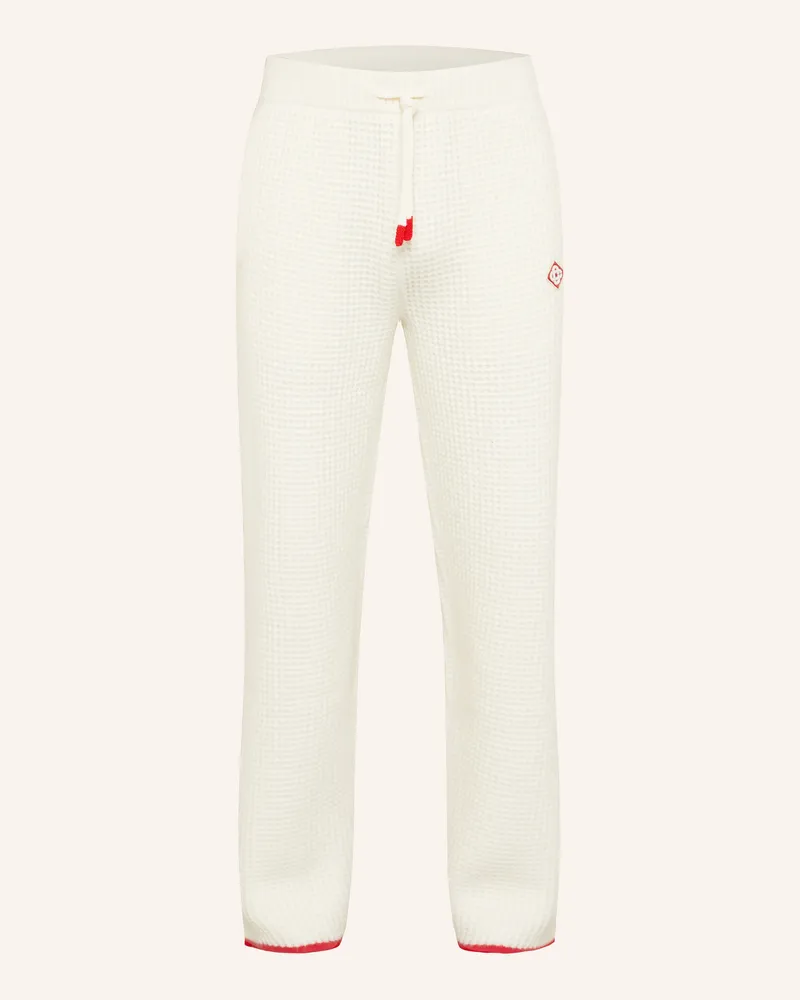 Casablanca Paris Strickhose weiss Ecru