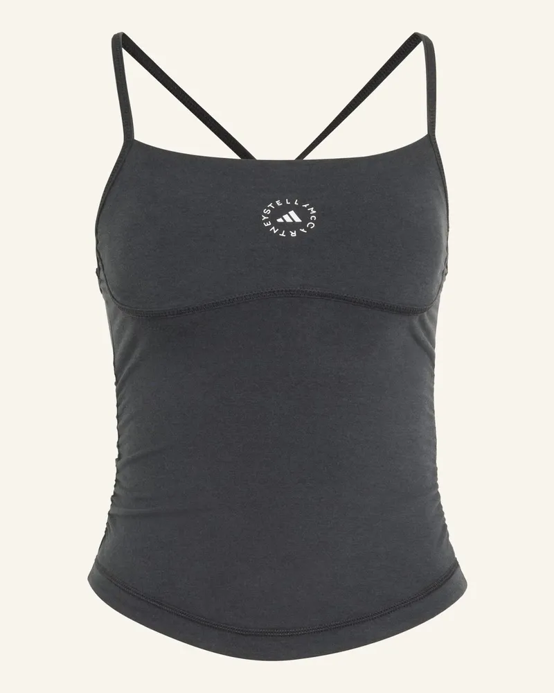 adidas Adidas By Stella Mccartney Studio Crop-Top schwarz Schwarz