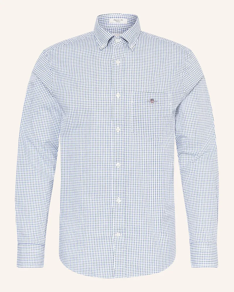 Gant Hemd Regular Fit gruen Dunkelblau