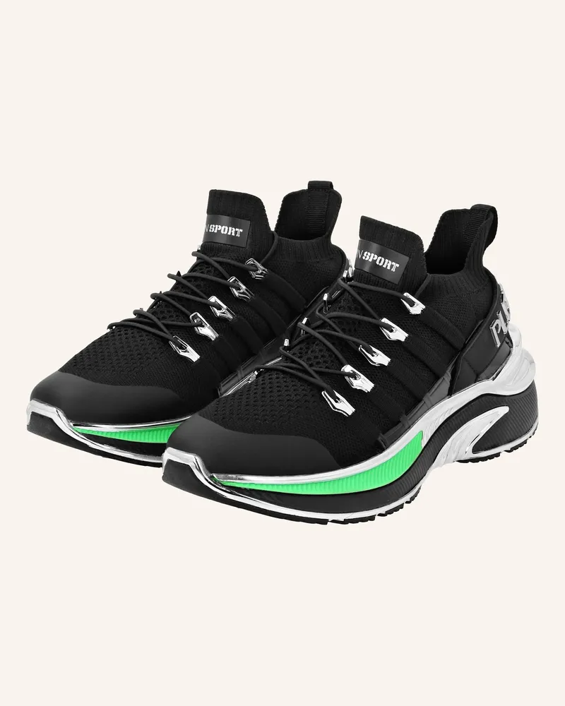 Philipp Plein Running-Sneaker Chrome Surfer schwarz Schwarz
