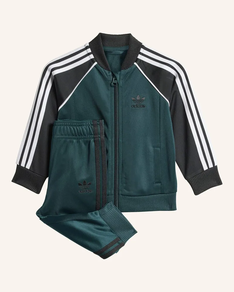 adidas ADICOLOR SST KIDS TRAININGSANZUG Schwarz