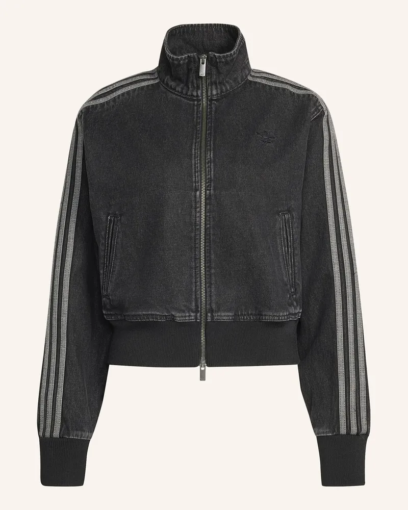 adidas Firebird Denim Eşofman Üstü schwarz Schwarz