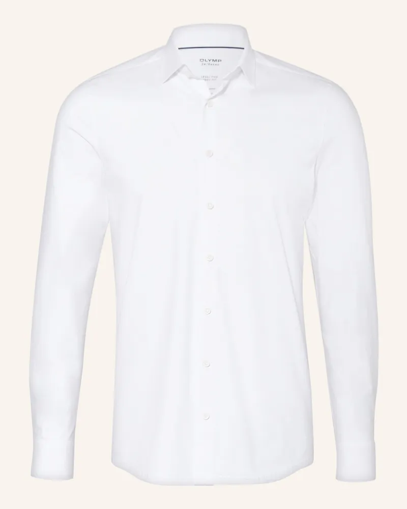 Olymp Jerseyhemd Level Five 24/Seven body fit Weiss