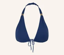 Neckholder-Bikini-Top Grenada blau