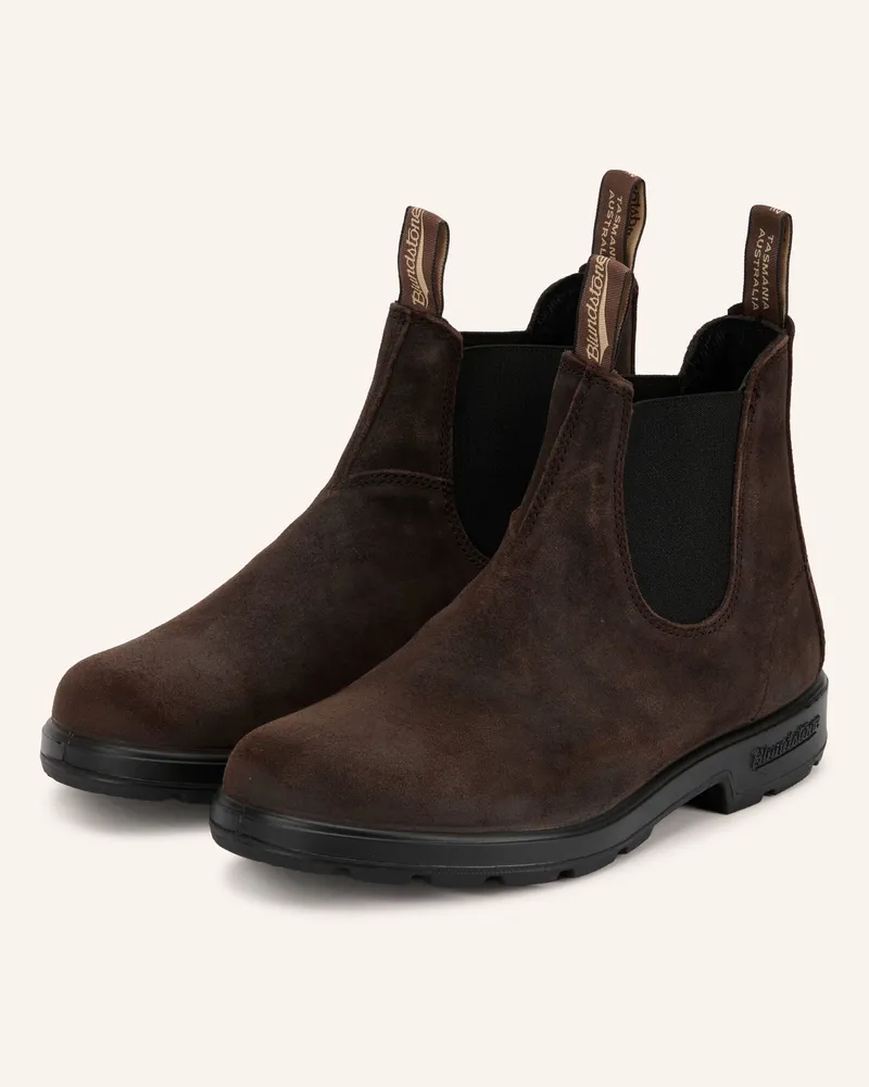 BLUNDSTONE Chelsea-Boots Blundstone braun Dunkelbraun