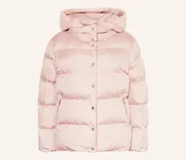 Steppjacke mit abnehmbarem Kunstpelz
