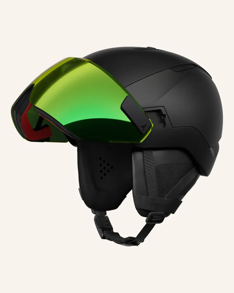 Atomic Skihelm Revent Gt Amid Visor Hd Photo schwarz Schwarz