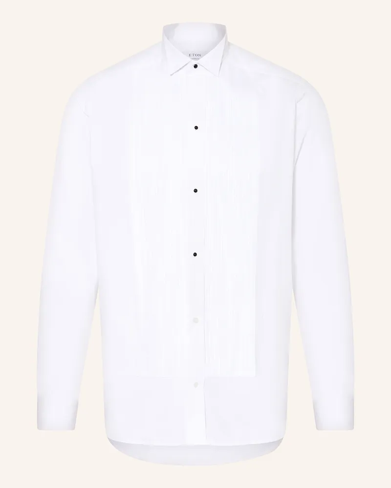 Eton Smoking-Hemd Eve Contemporary Fit weiss Weiss