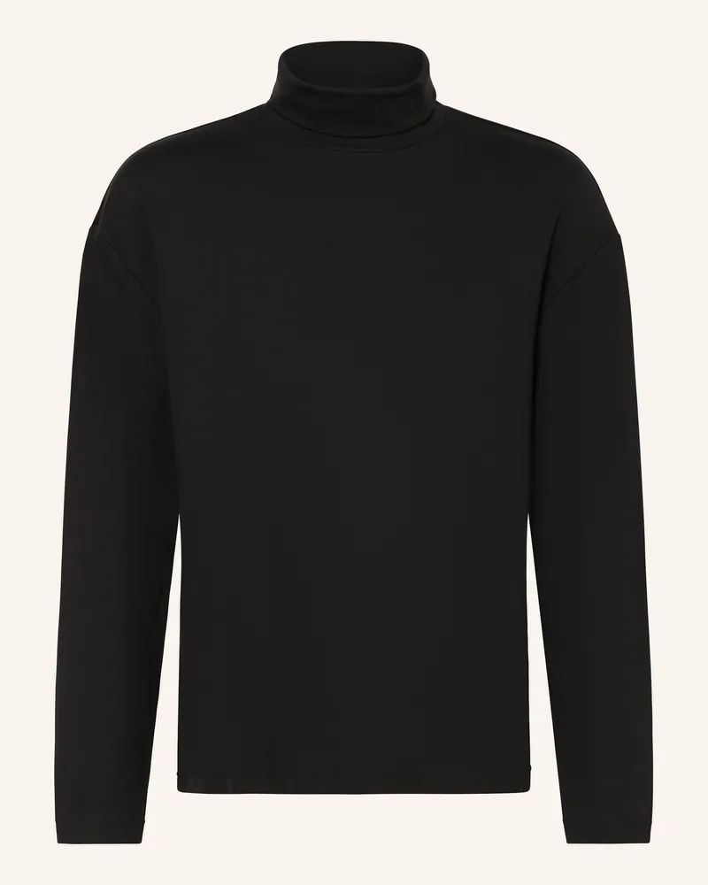 Calvin Klein Rollkragenshirt schwarz Schwarz