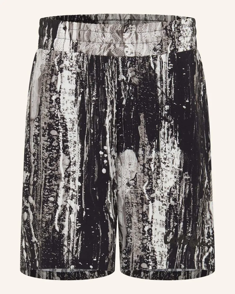 Carlo Colucci Short - Ai Drip Knit Favretto schwarz Schwarz