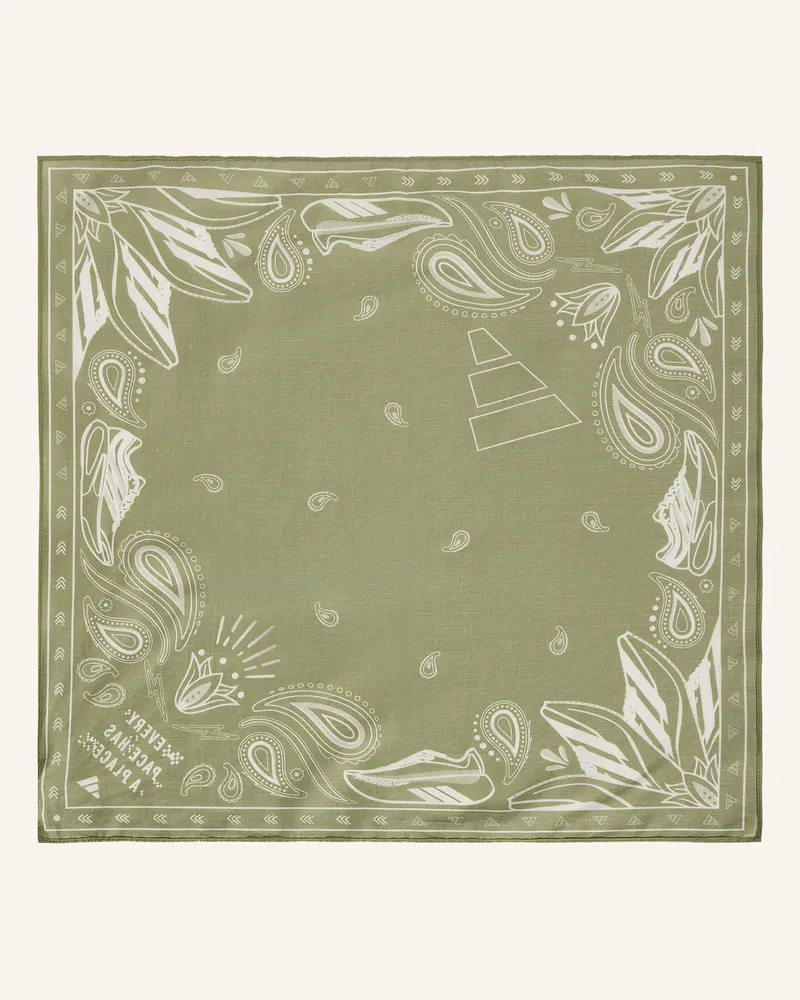adidas Multifunktionstuch Running Bandana gruen Hellgrün