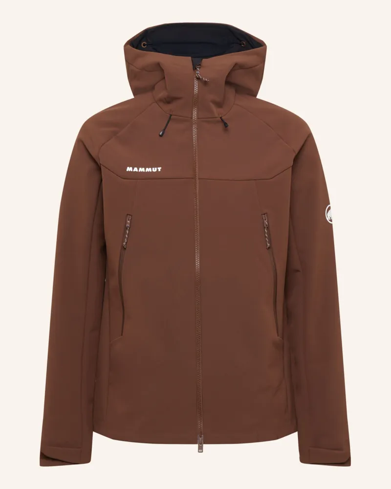 Mammut Softshelljacke Winterfield So Mit Kapuze braun Braun
