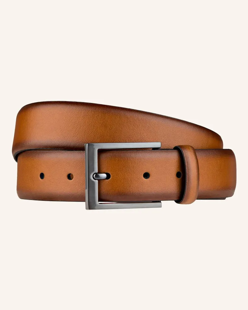 Strokesman's Ledergürtel braun Braun