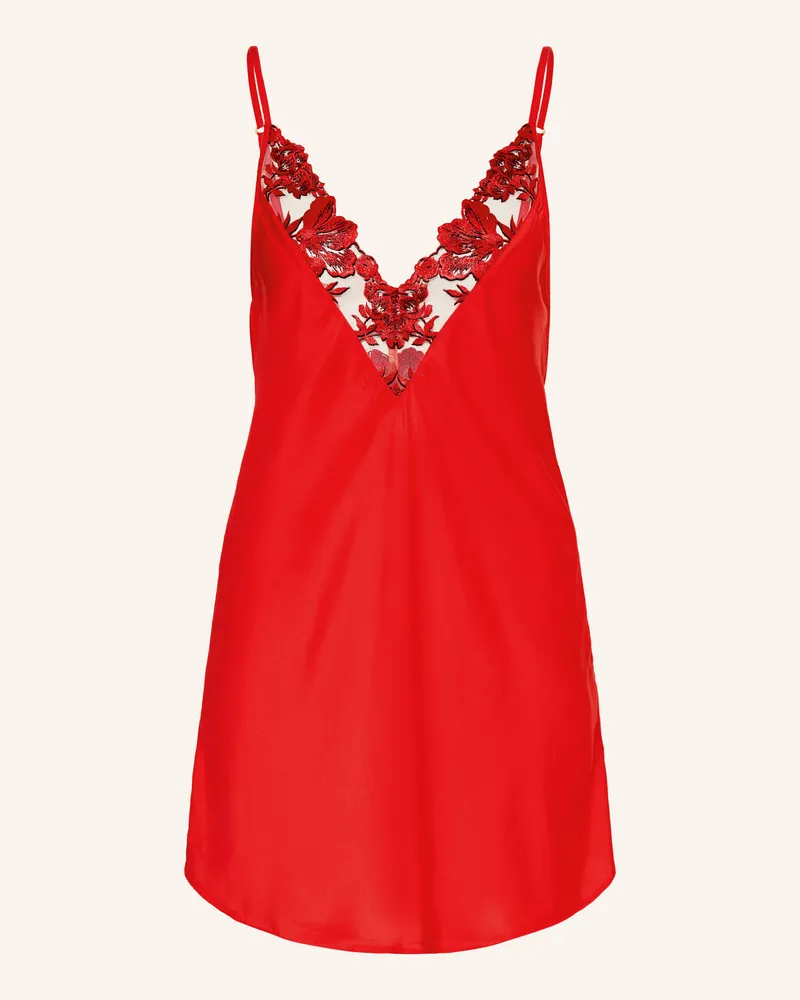 Bluebella Negligé LAVANYA aus Satin Rot