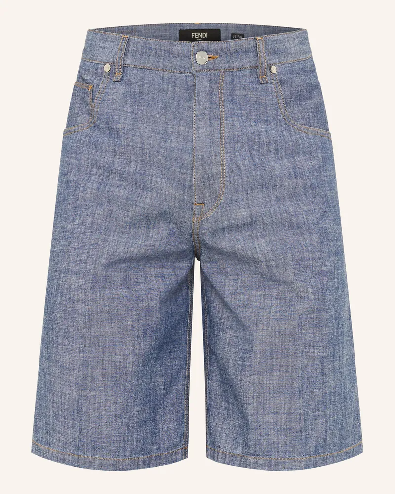 Fendi Shorts blau Hellblau