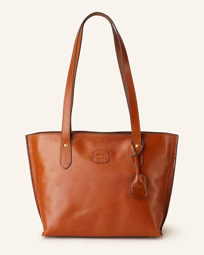 Bric's Shopper VOLTERRA SMALL Braun