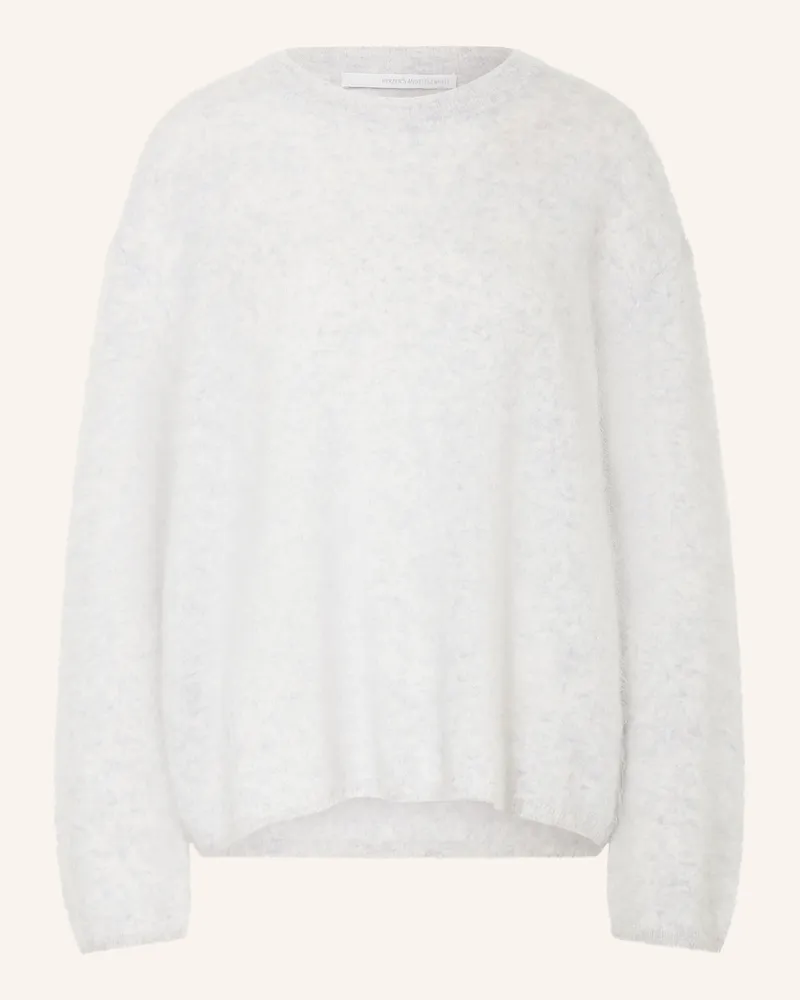 Herzen's Angelegenheit Cashmere-Pullover Hellgrau