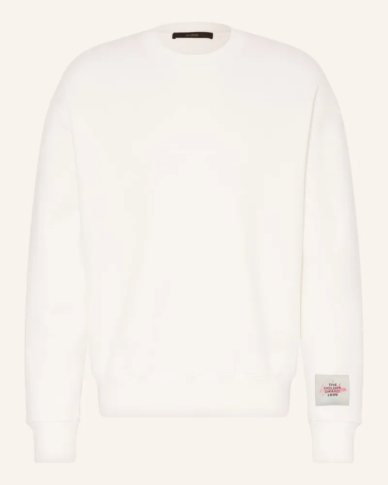 windsor. Sweatshirt DOLDER NO.2 Weiss