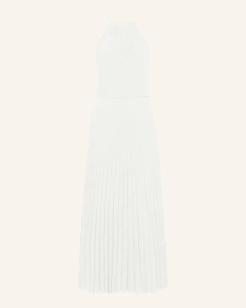 Apart Chiffonkleid Creme