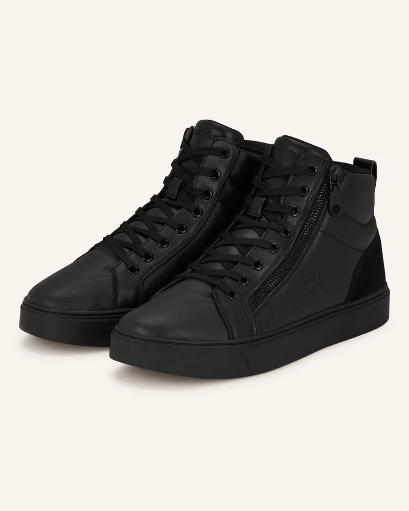 Calvin Klein Hightop-Sneaker schwarz Schwarz