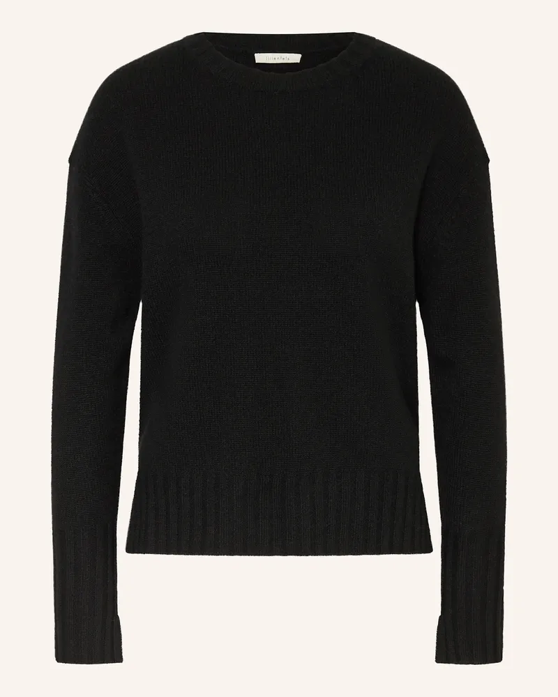 lilienfels Cashmere-Pullover Schwarz
