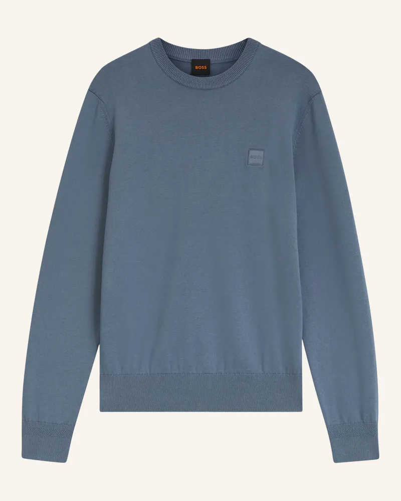 HUGO BOSS Pullover Kanovano blau Blau