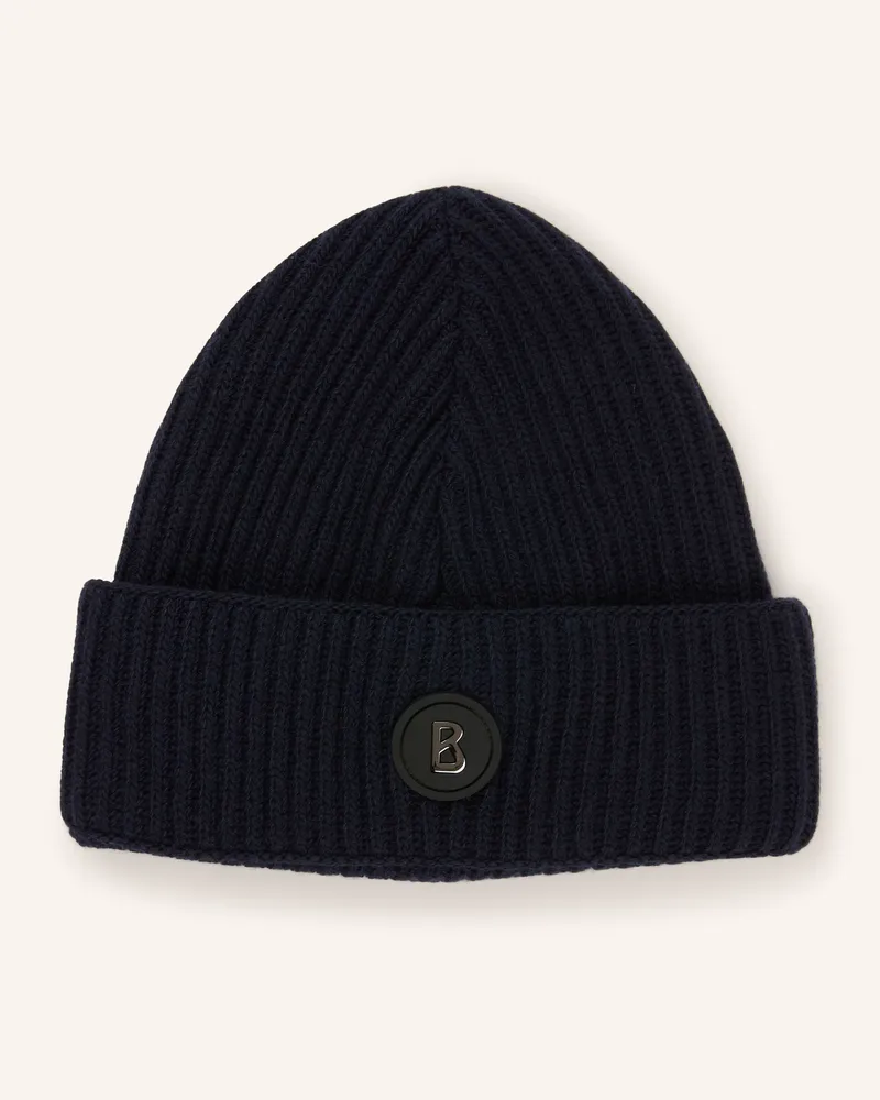 Bogner Mütze Gustav-3 blau Dunkelblau