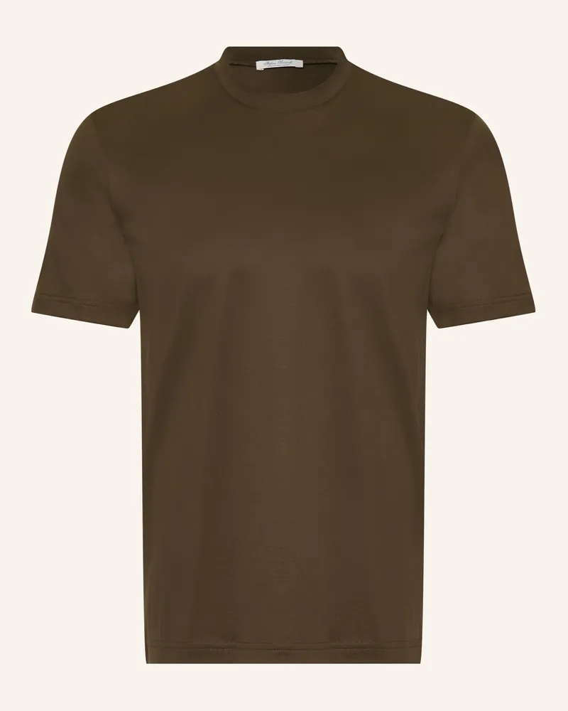Stefan Brandt T-Shirt braun Dunkelbraun