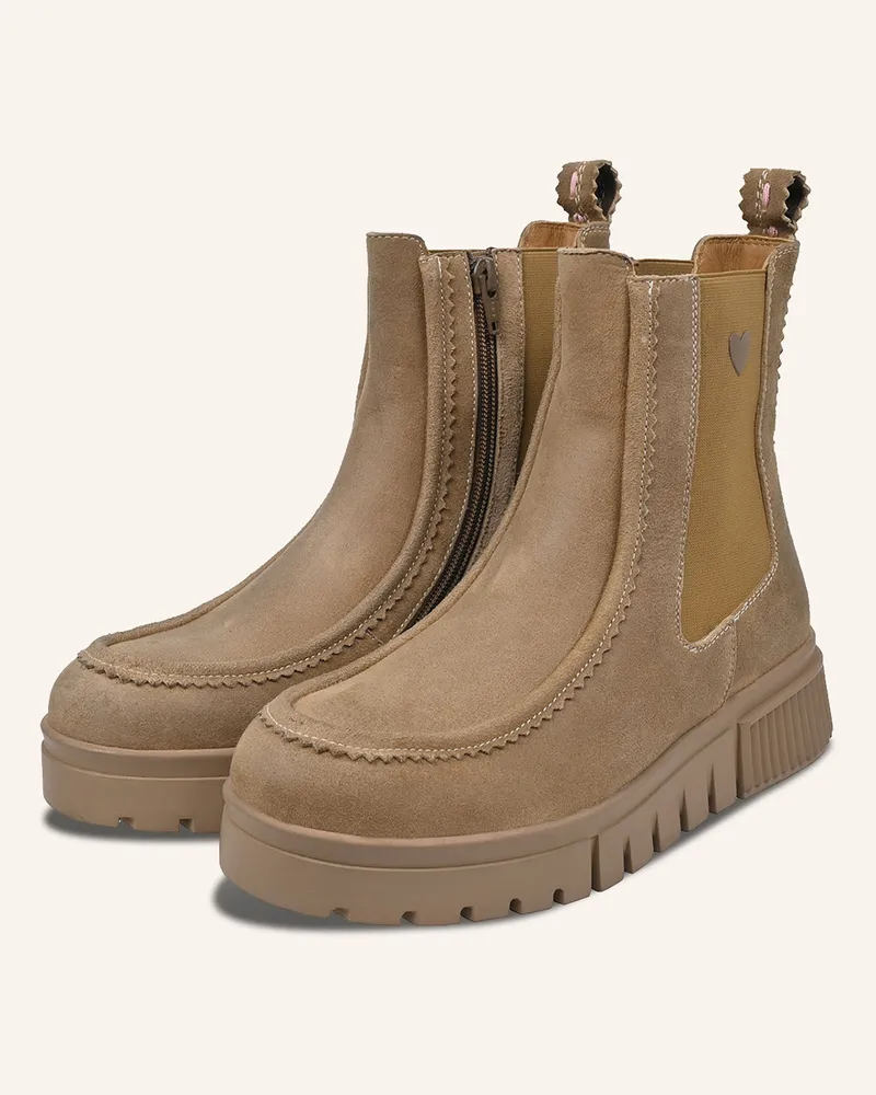 CRICKIT Chelsea-Boots Uldina braun Braun
