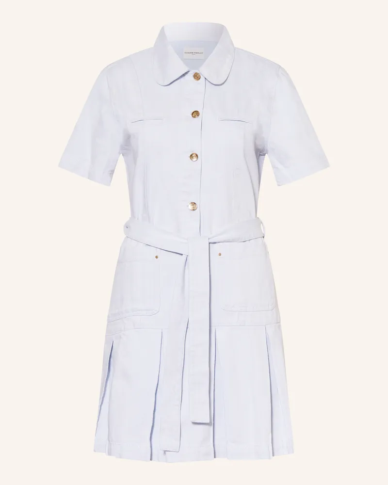 Claudie Pierlot Jeanskleid Hellblau