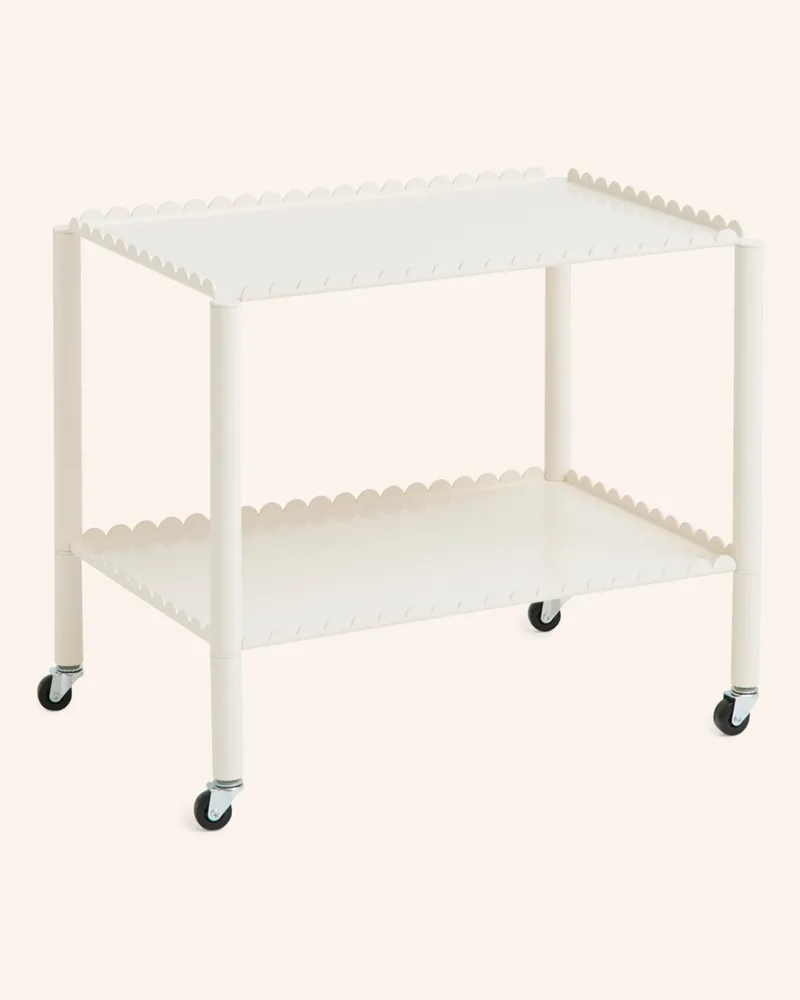Hay Servierwagen Arcs weiss Ecru