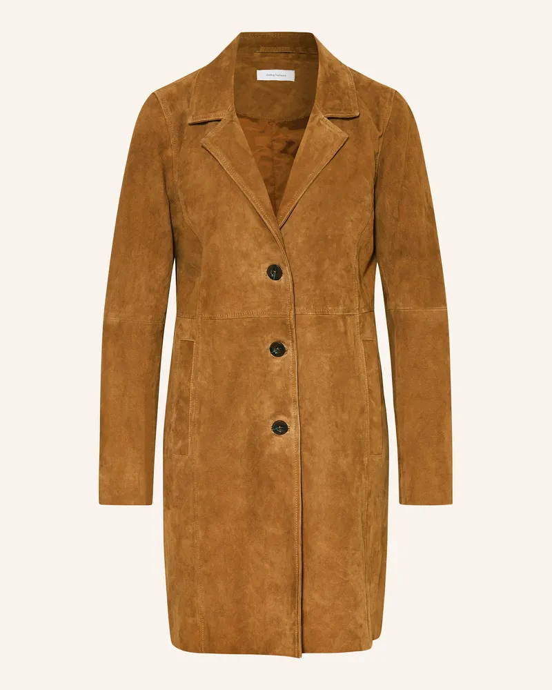 Darling Harbour Ledermantel braun Whiskey