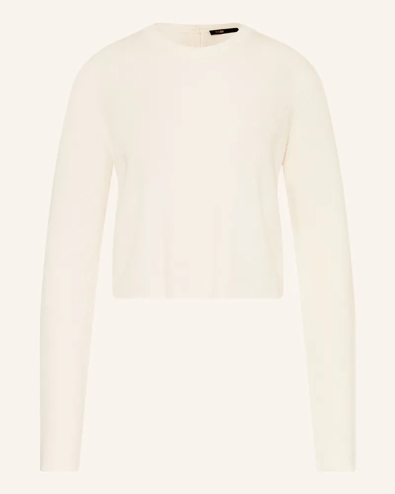 Maje Pullover weiss Ecru