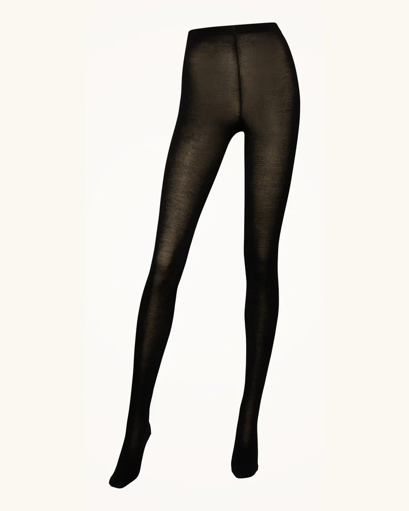 Wolford Strumpfhose MERINO BLEND TIGHTS Schwarz