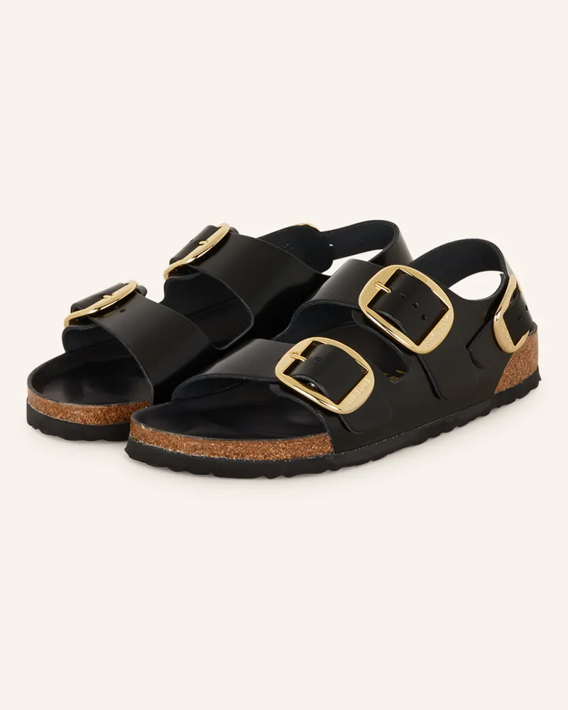 Birkenstock Sandalen MILANO BIG BUCKLE Schwarz