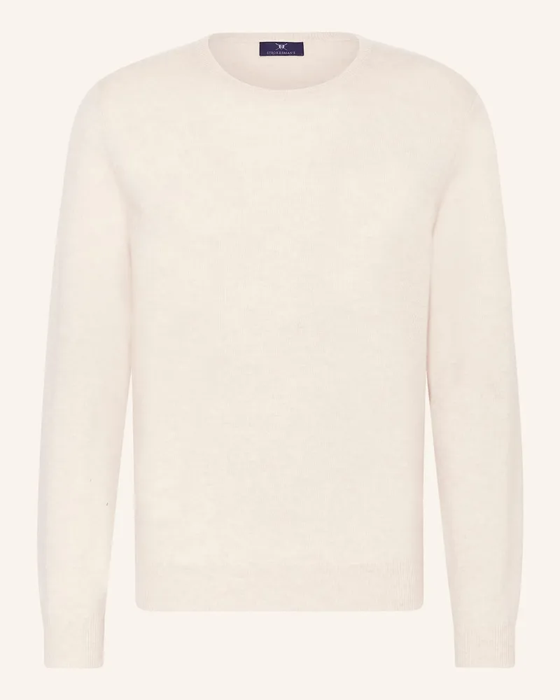 Strokesman's Cashmere-Pullover Beige