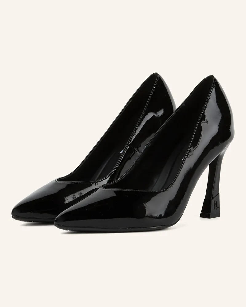 Karl Lagerfeld Absätze Schwarz
