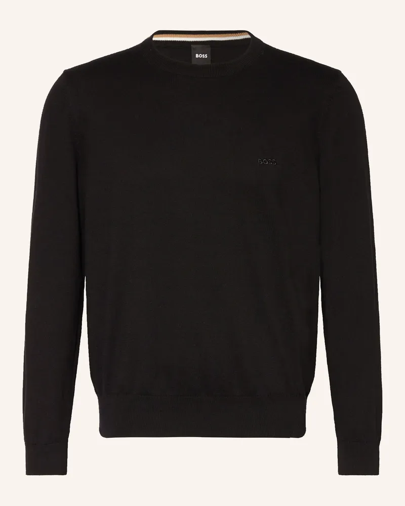 HUGO BOSS Pullover PACAS Schwarz