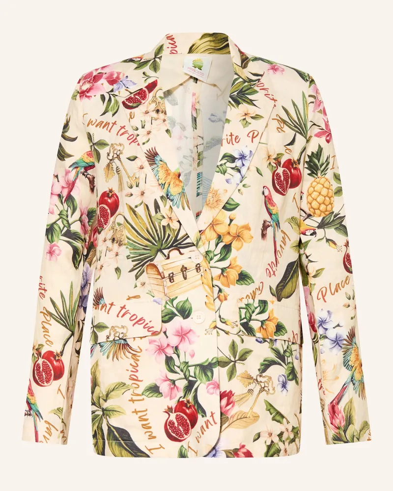 Princess goes Hollywood Leinenblazer weiss Creme
