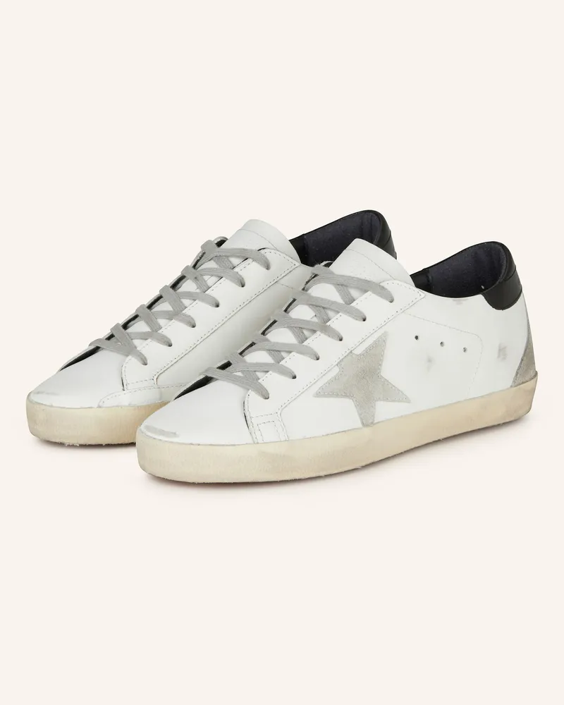 Golden Goose Sneaker Super-Star Classic weiss Weiss