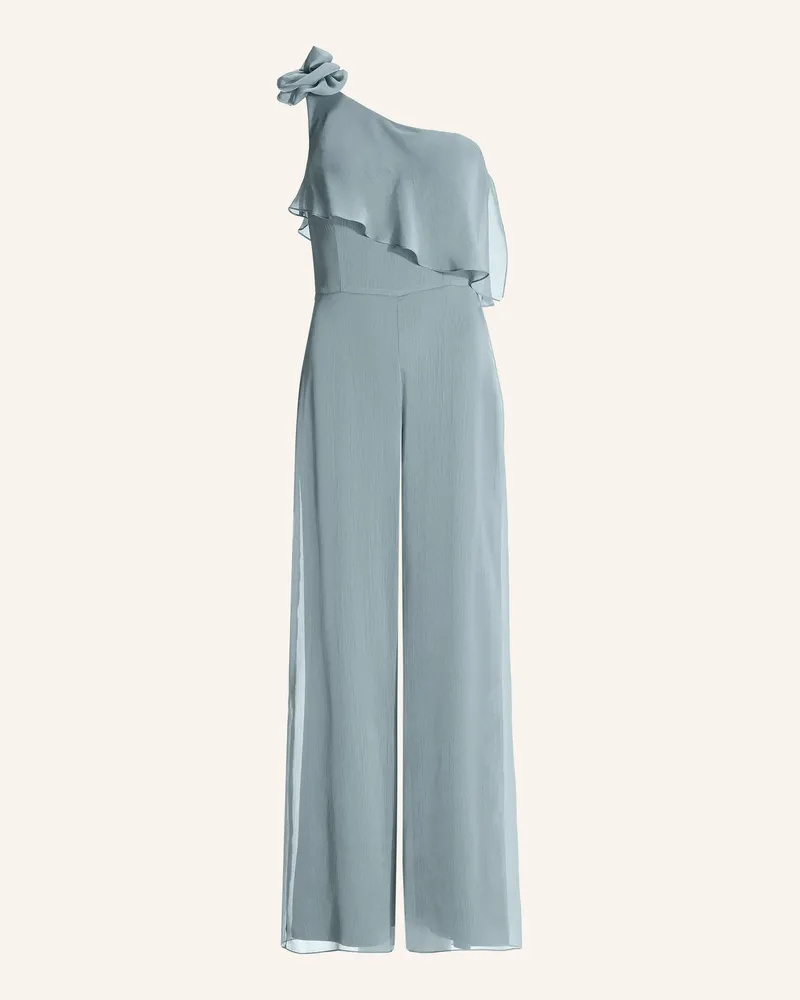 Swing One-Shoulder-Jumpsuit blau Blaugrau