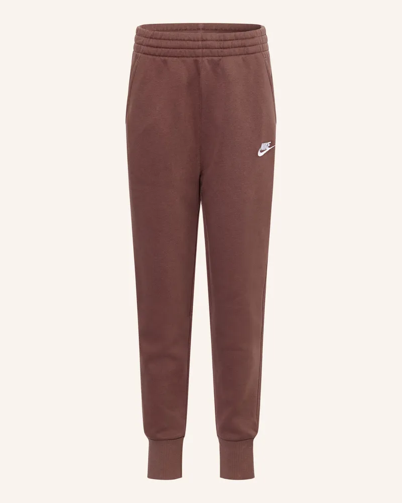 Nike Sweatpants Sportswear Club braun Altrosa