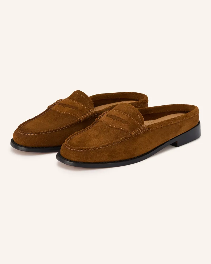 G.H. Bass & Co. Pantolette Weejun braun Braun