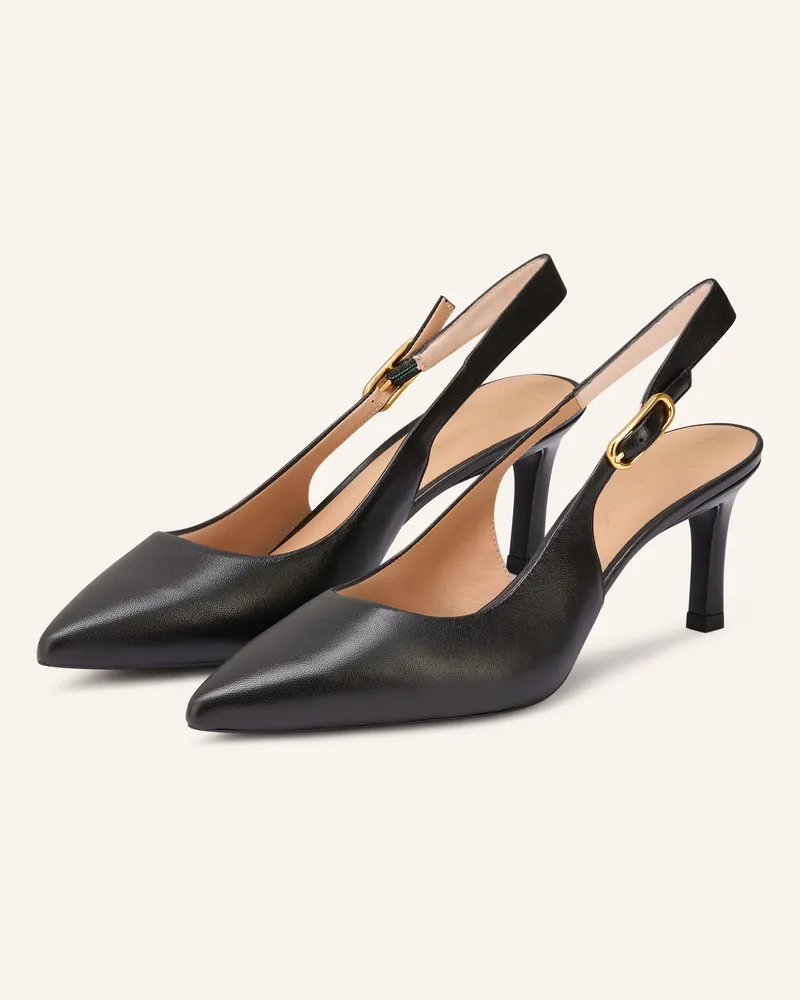 Unisa Slingpumps Lanz schwarz Schwarz